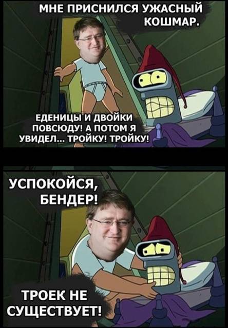Троек не существует