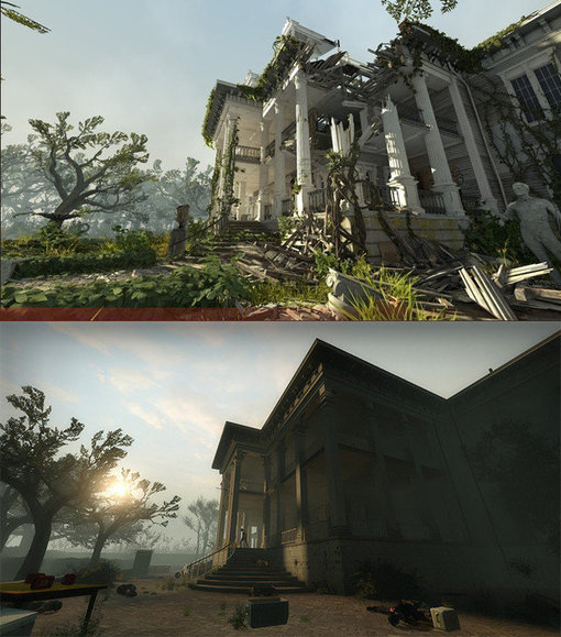 Left 4 Dead: Source vs Source 2